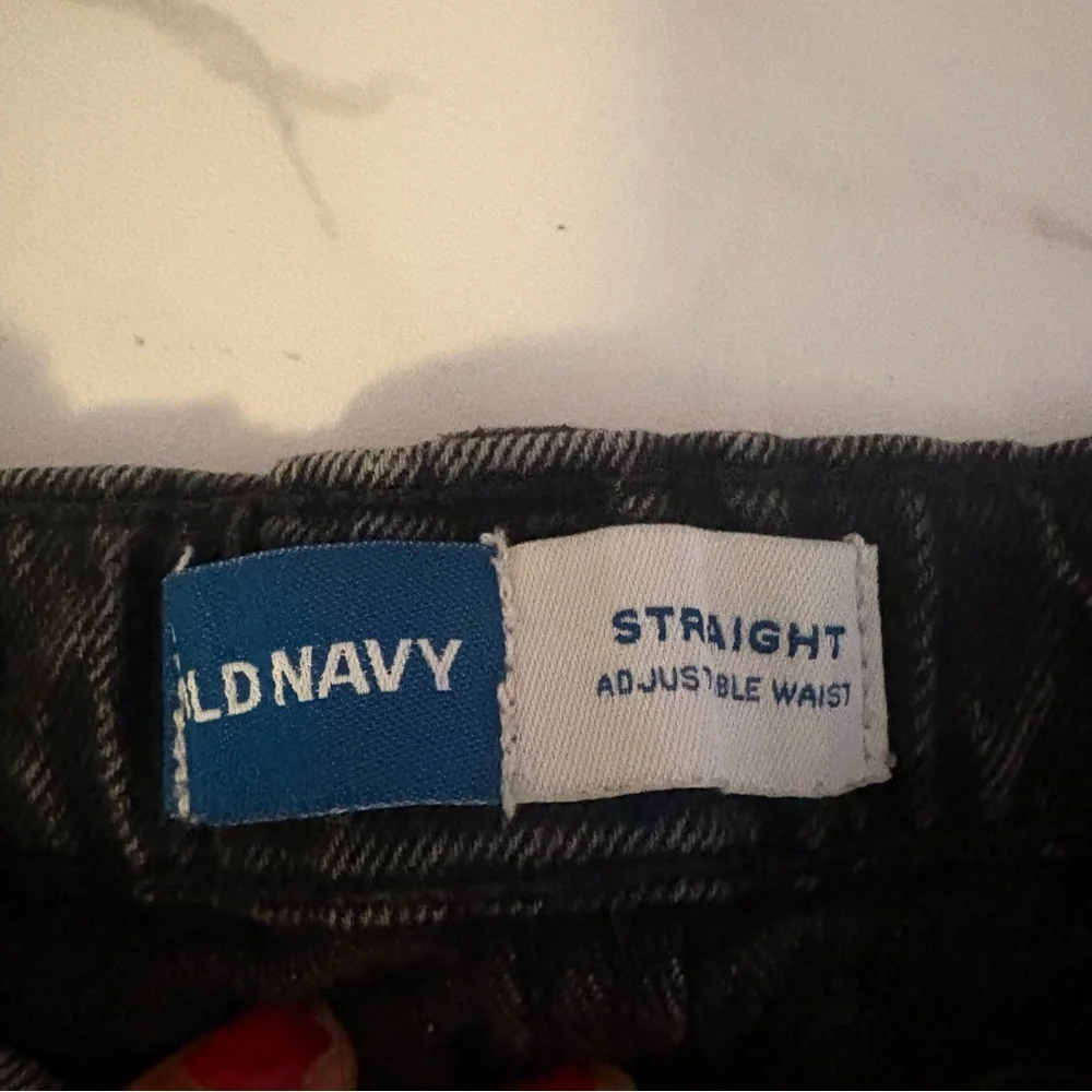 Old Navy Kids Elastic Waist Jeans in Blue and Black Denim